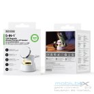 DUZZONA W23 5-in-1 Magnetic Wireless Charging Station with Bluetooth Speaker