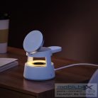 DUZZONA W23 5-in-1 Magnetic Wireless Charging Station with Bluetooth Speaker