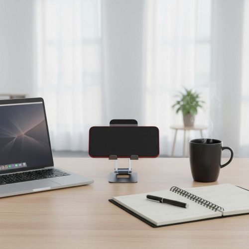 Desk holder for phone / tablet foldable Forcell F-Grip Fold Stand 1 gray