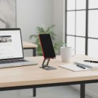 Desk holder for phone / tablet foldable Forcell F-Grip Fold Stand 1 gray