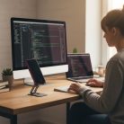 Desk holder for phone / tablet foldable Forcell F-Grip Fold Stand 1 gray