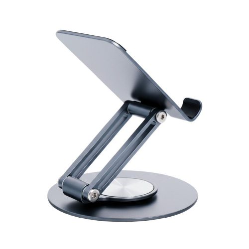 Desk holder for phone / tablet foldable Forcell F-Grip Fold Stand 3 360 gray