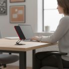 Desk holder for phone / tablet foldable Forcell F-Grip Fold Stand 3 360 gray