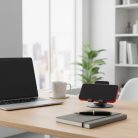 Desk holder for phone / tablet foldable Forcell F-Grip Fold Stand 3 360 gray