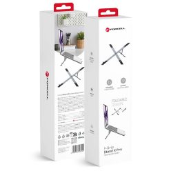   Desk holder for laptop / tablet foldable Forcell F-Grip Fold Stand X Pro gray