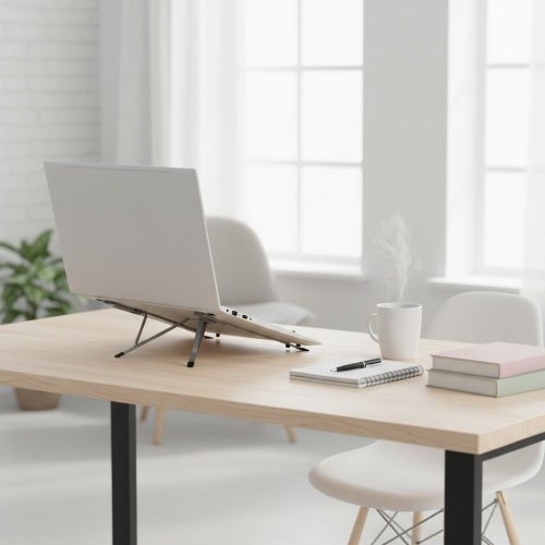 Desk holder for laptop / tablet foldable Forcell F-Grip Fold Stand X Pro gray