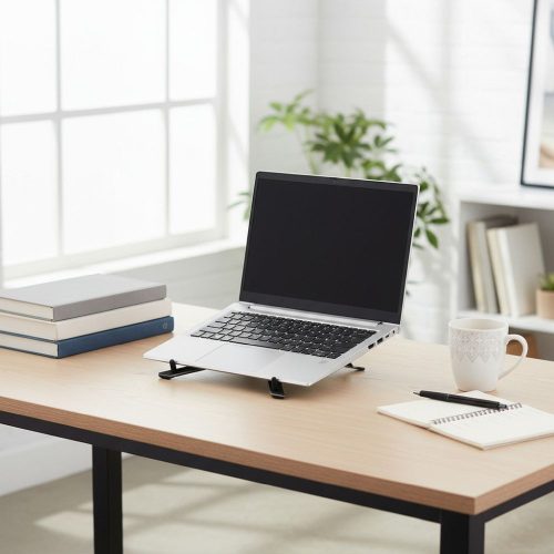 Desk holder for laptop / tablet foldable Forcell F-Grip Fold Stand X Pro gray