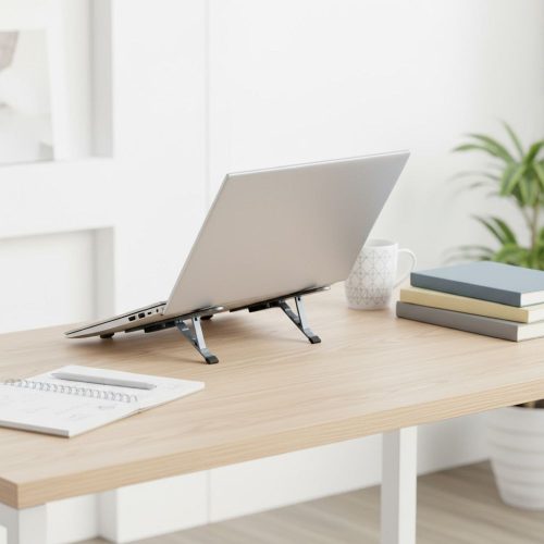 Desk holder for laptop / tablet foldable Forcell F-Grip Fold Stand H Pro gray