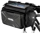 WILDMAN traveling bag for bike handlebars with zipper 4L GS6 black