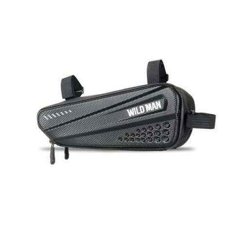 WILDMAN traveling bag under the bike frame with zipper 1,5L E4 black