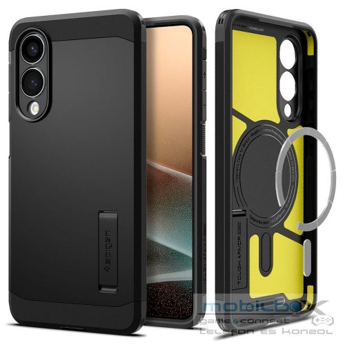 SPIGEN case TOUGH ARMOR compatible with MagSafe for SAMSUNG S25 Edge black