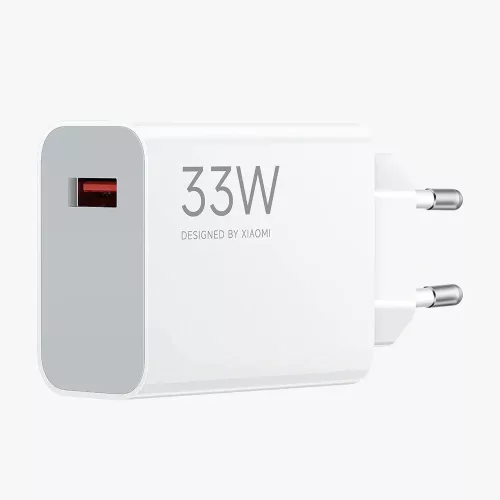 XIAOMI original charger USB A QC3.0 3A 33W MDY-16-EF white bulk