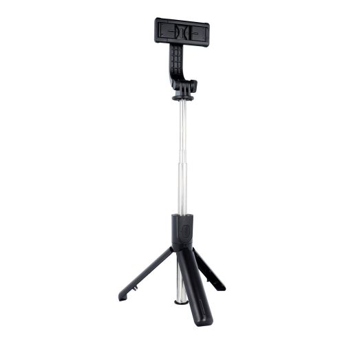 Selfie stick with wireless remote control tripod F07 black