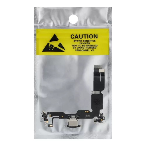 Charging flex USB for IPHONE 15 Plus black (pulled)