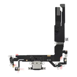 Charging flex USB for IPHONE 16 black (pulled)