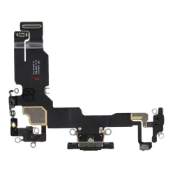Charging flex USB for IPHONE 15 black (pulled)
