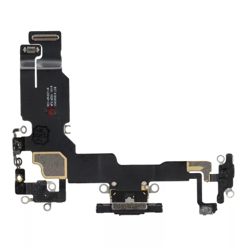 Charging flex USB for IPHONE 15 black (pulled)