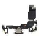 Charging flex USB for IPHONE 15 black (pulled)