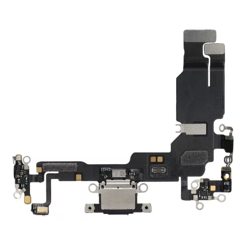Charging flex USB for IPHONE 15 black (pulled)