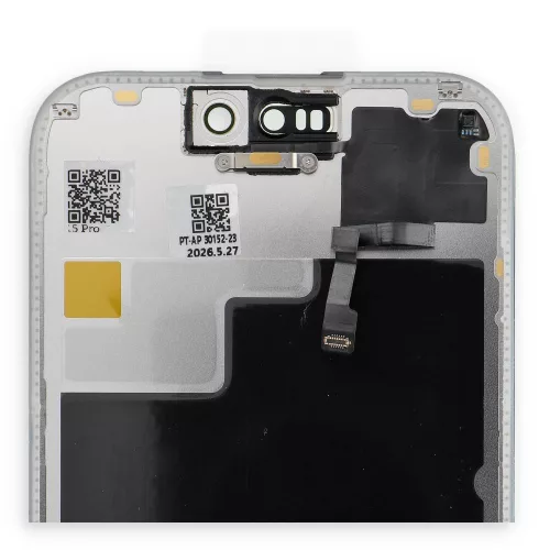 FixCell LCD Display for IPHONE 15 PRO SOFT OLED 120Hz Proximity light sensor flex cable (Diagnosable: Used)
