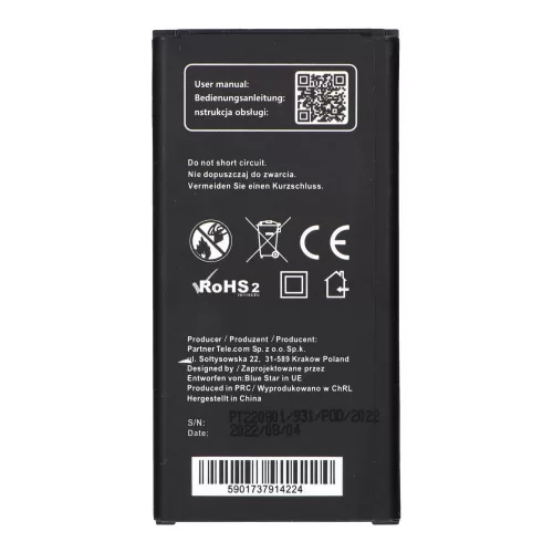 Battery for Samsung Xcover 4 G390 2800 mAh Blue Star Premium