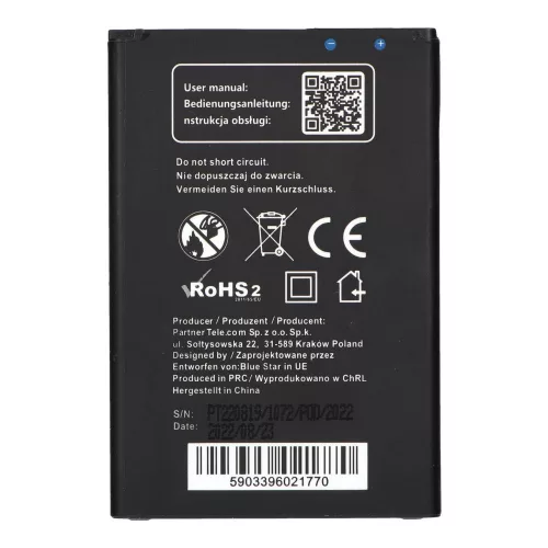 Battery for LG K8 (2018) 2800 mAh Blue Star Premium