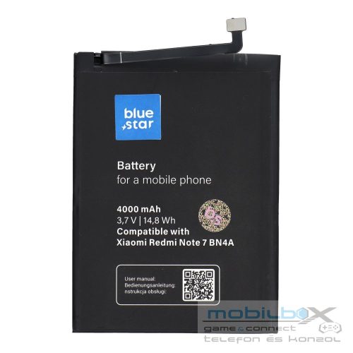 BLUE STAR battery for XIAOMI REDMI NOTE 7 (BN4A) 4000 mAh