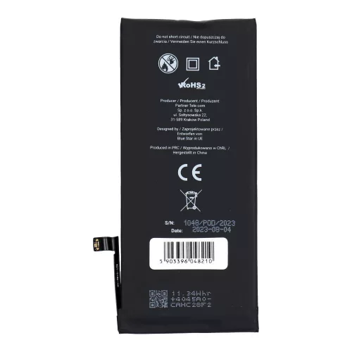Battery for iPhone XR 2942 mAh Blue Star HQ