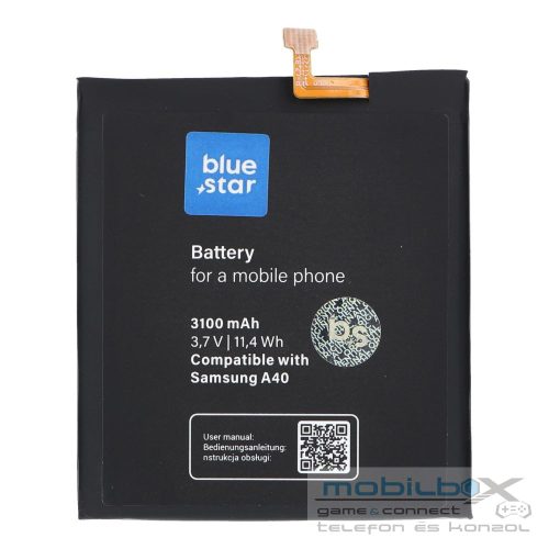 BLUE STAR PREMIUM battery for SAMSUNG A40 3100 mAh