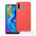 SILICONE case for HUAWEI P30 Lite peach