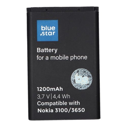BLUE STAR PREMIUM battery for NOKIA 3100 / 3650 / 6230 / 3110 Classic 1200 mAh