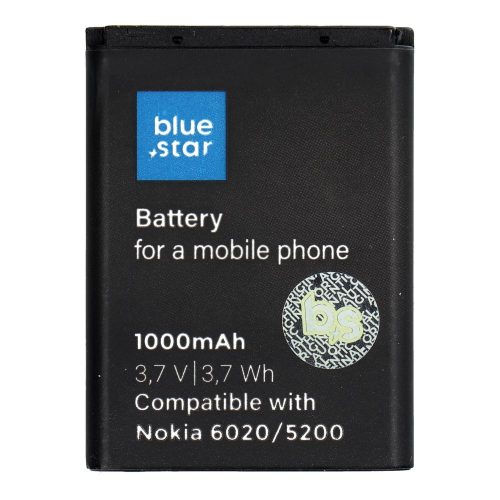 BLUE STAR PREMIUM battery for NOKIA 6020 / 5200 / 5300 / 3220 / 5140 1000 mAh