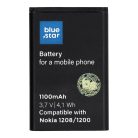 Battery for Nokia 1208 / 1200 / C1 / 1616 / 1800 1100 mAh Blue Star
