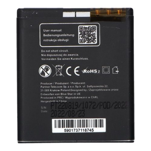 BLUE STAR PREMIUM battery for NOKIA N95 / N93i / E65 1100 mAh