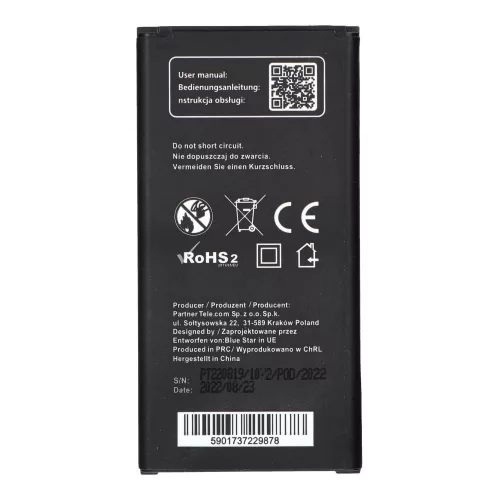 Battery for Samsung S5 3000 mAh Blue Star Premium