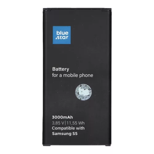 Battery for Samsung S5 3000 mAh Blue Star Premium