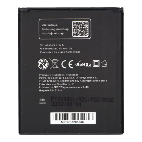 Battery for Samsung I8160 Galaxy Ace 2 / S7562 Duos / S7560 Galaxy Trend / S7580 Trend Plus 1350 mAh Blue Star
