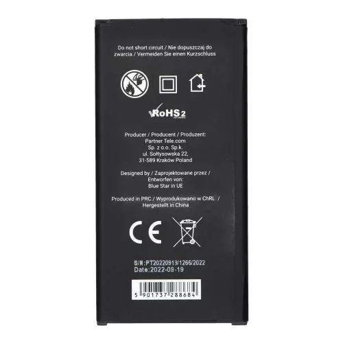 Battery for Samsung S5 2800 mAh Blue Star Premium