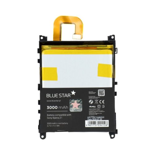 Battery for Sony Xperia Z1 3000 mAh Blue Star Premium