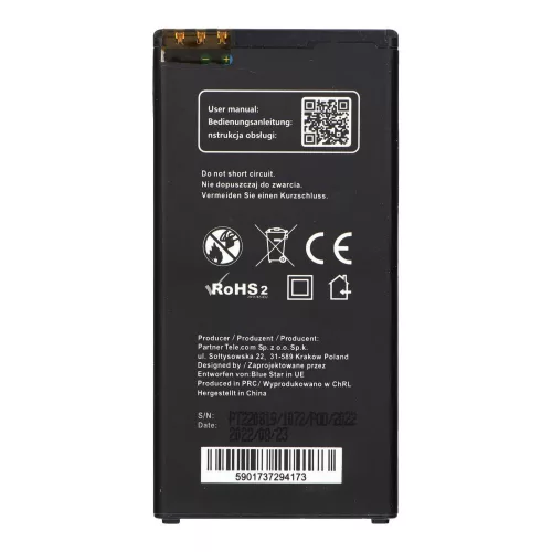 Battery for Nokia Lumia 640 2600 mAh Blue Star Premium