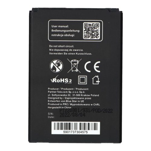 Battery for LG L50 L / Fino / Joy / Leon 2000 mAh Blue Star Premium