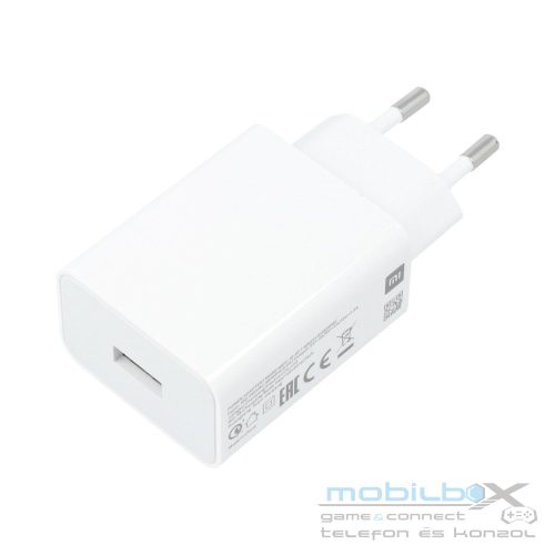 XIAOMI original charger USB A QC3.0 3A 33W MDY-11-EZ white bulk
