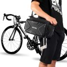 WILDMAN traveling bag for bike handlebars with zipper GS6 4L ( 4 "- 7" ) black