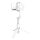 Selfie stick with wireless remote control tripod with stabilizer GIMBAL SSTR-L08 white