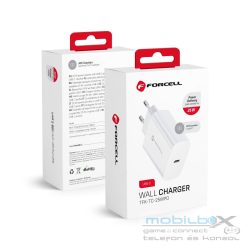   FORCELL F-ENERGY TFK-TC-25WPD travel charger Type C PD QC4.0 3A 25W white