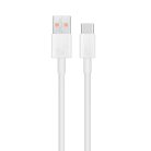 HUAWEI gyári adatkábel  USB A to Type C 6A 66W LX04072043 1 m fehér