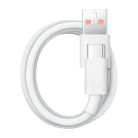 HUAWEI gyári adatkábel  USB A to Type C 6A 66W LX04072043 1 m fehér