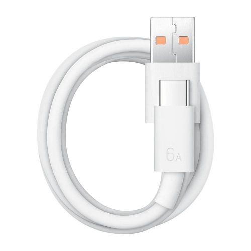 HUAWEI gyári adatkábel  USB A to Type C 6A 66W LX04072043 1 m fehér
