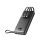 VEGER powerbank 20000 mAh with built-in cables Micro USB / Type C / Lightning C20 (W2047 / W2059) black