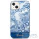 GUESS case for IPHONE 14 Plus GUHCP14MHGPLHB (IML Electro Cam TDJ) blue